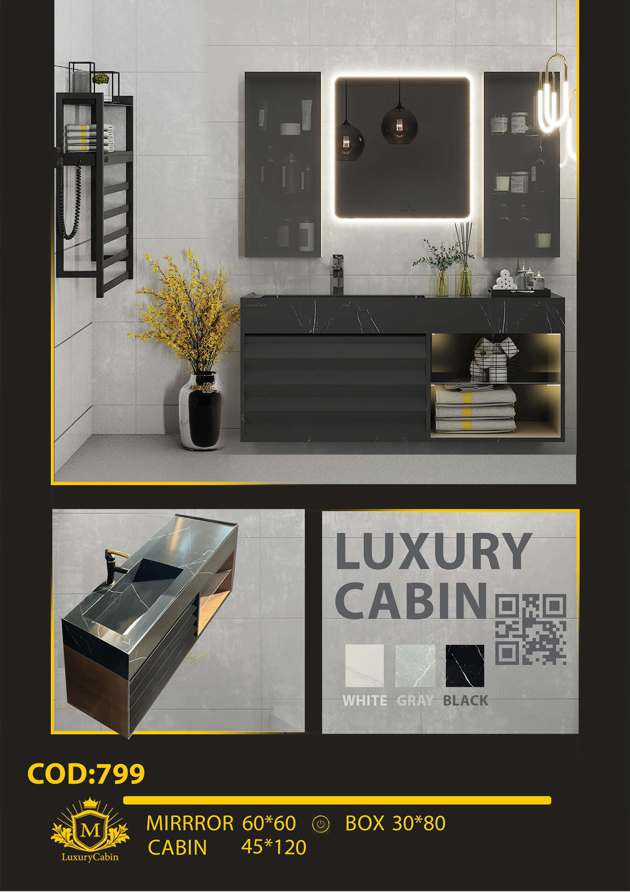 روشویی پرسلان - 779