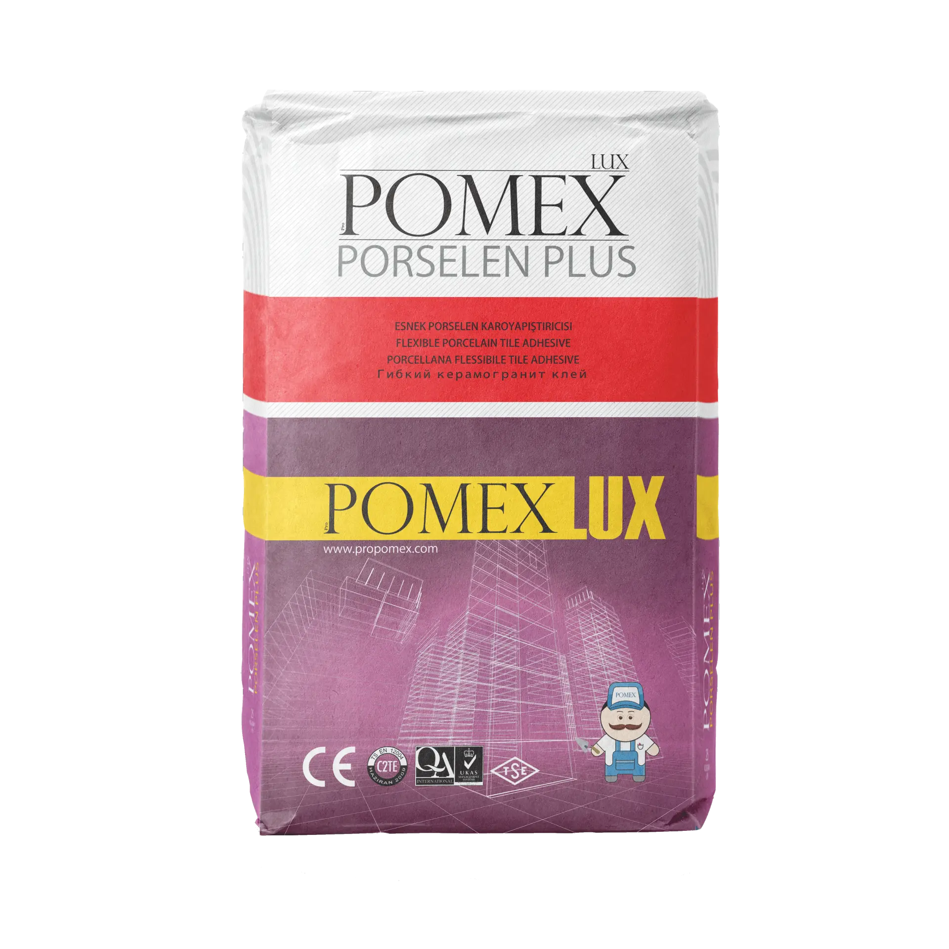 چسب پرسلان پلاس 1150 پومکس